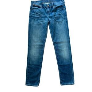 Goldsign Frontier Jeans Womens 28 Blue Straight Leg Designer Classic‎ NWT